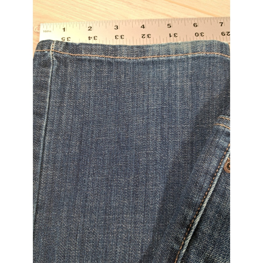 Chicos Platinum Ultimate Fit Slim Leg Jeans Blue Size 0 Regular Medium Wash - Picture 5 of 8